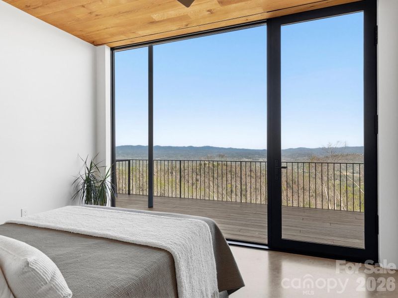 Exterior details and patio area of a home in , Asheville (Image 21).