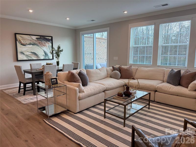 Great Room with Dining Room