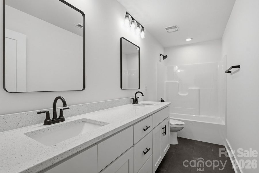 Furnished interior view inside a new home in , Statesville (Image 9).