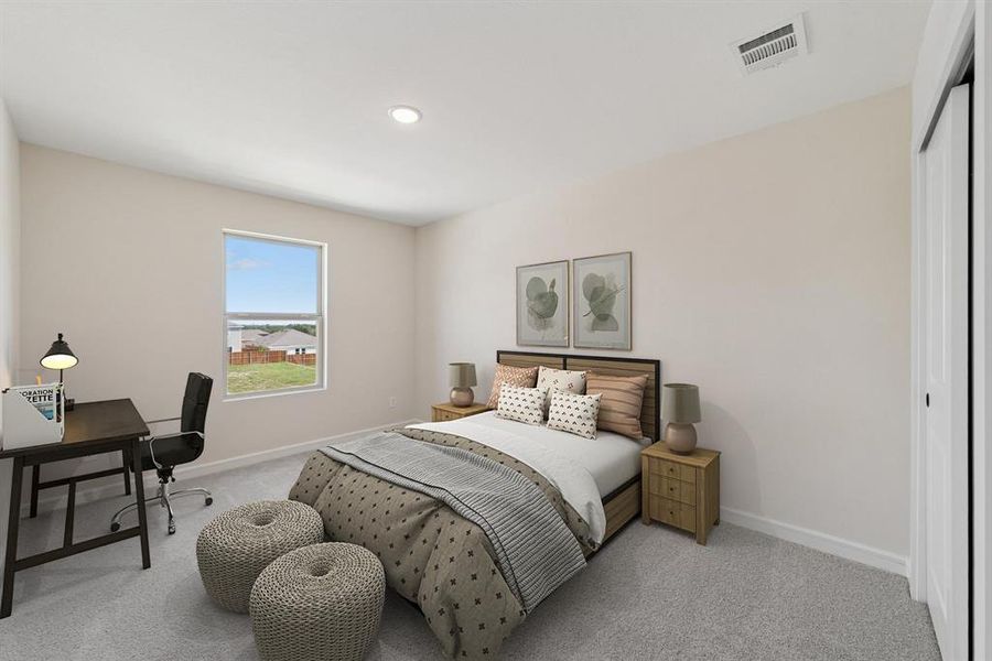 Furnished interior view inside a new home in Rolling Ridge, Van Alstyne (Image 15). Furnished interior view inside a new home in Rolling Ridge, Van Alstyne (Image 15).