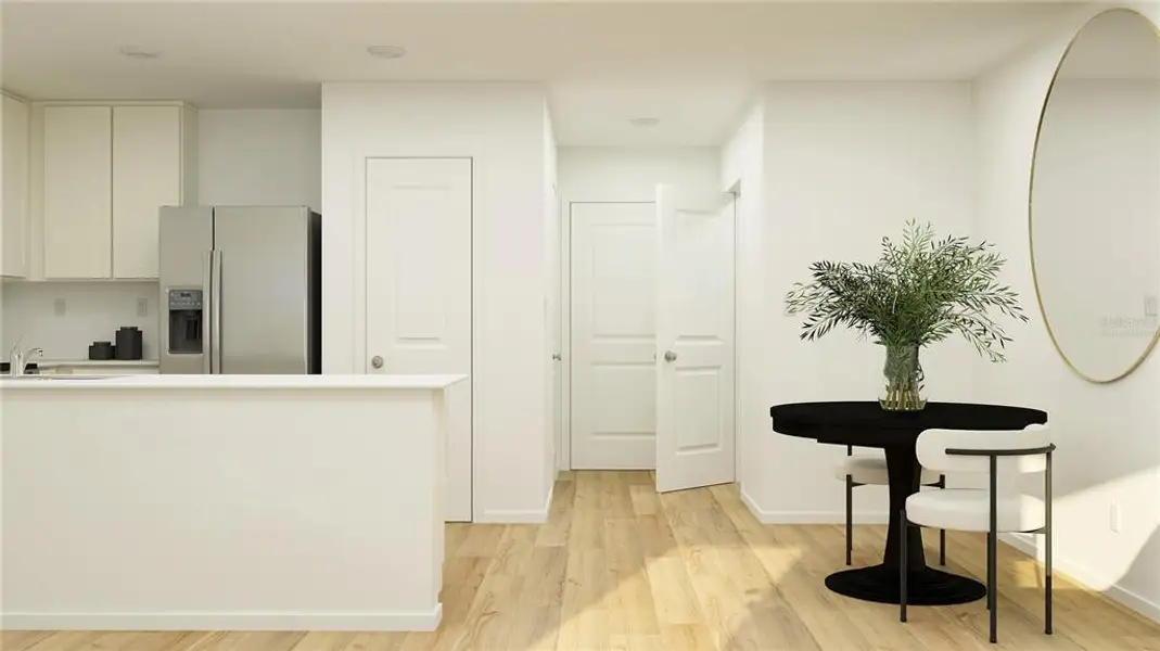 Furnished interior view inside a new home in , Davenport (Image 16).