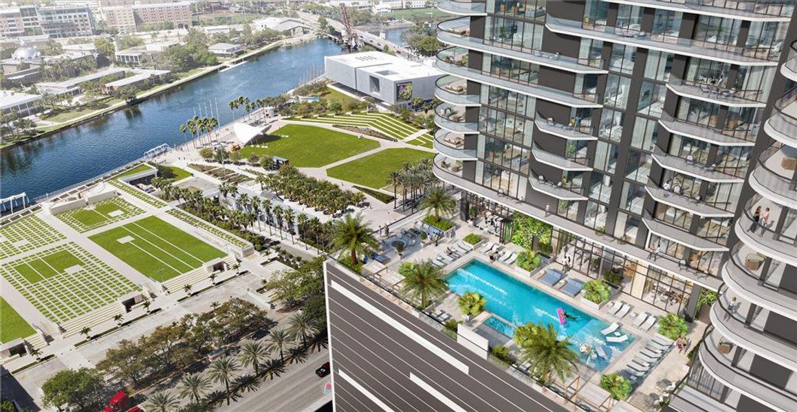 Condo located in Tampa, FL showcasing its design and architecture (Image 5).