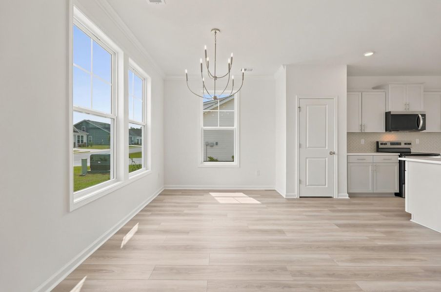 Spacious, unfurnished interior of a new home in Edgefield, Loris (Image 21). Spacious, unfurnished interior of a new home in Edgefield, Loris (Image 21).