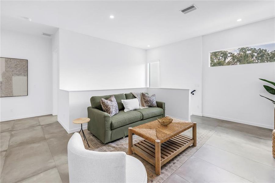 Furnished interior view inside a new home in , Sarasota (Image 10).