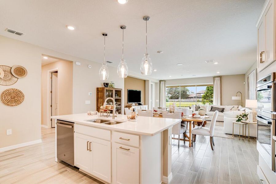 Furnished interior view inside a new home in Ardisia Park, New Smyrna Beach (Image 13).