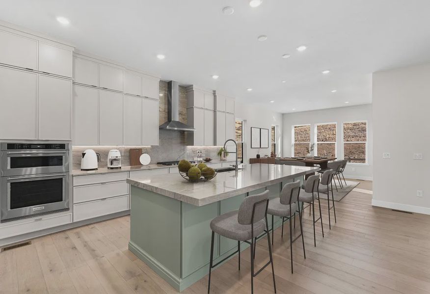 Brantley Plan Kitchen + Dining - Virtually Staged - 4 of 7