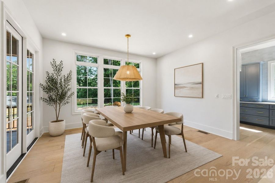 Select imagery has been thoughtfully enhanced to help communicate the architectural vision, lifestyle potential, and intended design experience of the home