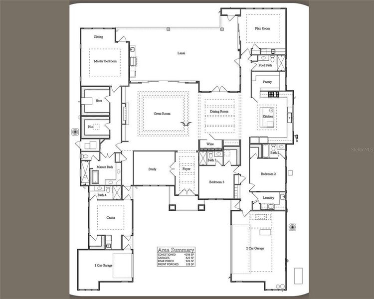2D floor plan layout of this home in , Archer, FL (Image 2). 2D floor plan layout of this home in , Archer, FL (Image 2).