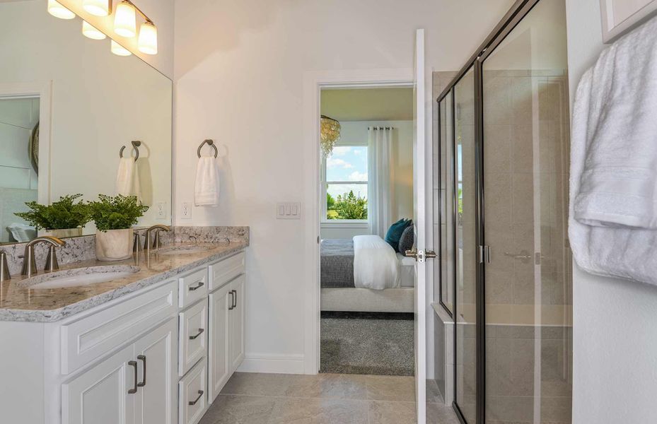 Owner's Bathroom with Dual Sinks