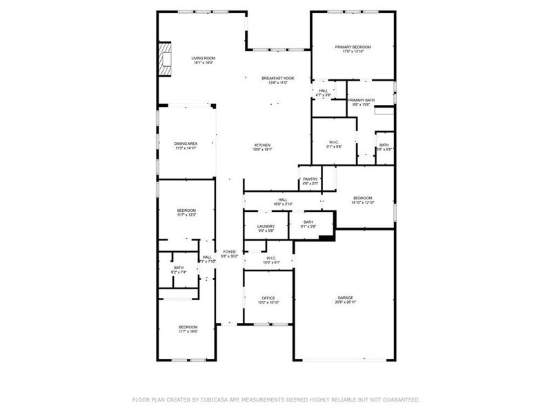 2D floor plan layout of this home in Lovers Landing, Forney, TX (Image 3). 2D floor plan layout of this home in Lovers Landing, Forney, TX (Image 3).