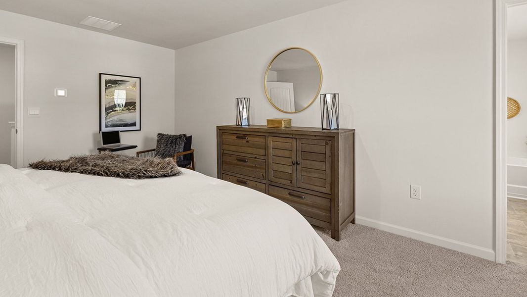 Furnished interior view inside a new home in Mountain Park, Dahlonega (Image 27). Furnished interior view inside a new home in Mountain Park, Dahlonega (Image 27).