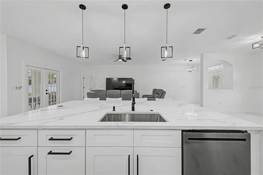 Furnished interior view inside a new home in , Weeki Wachee (Image 39).