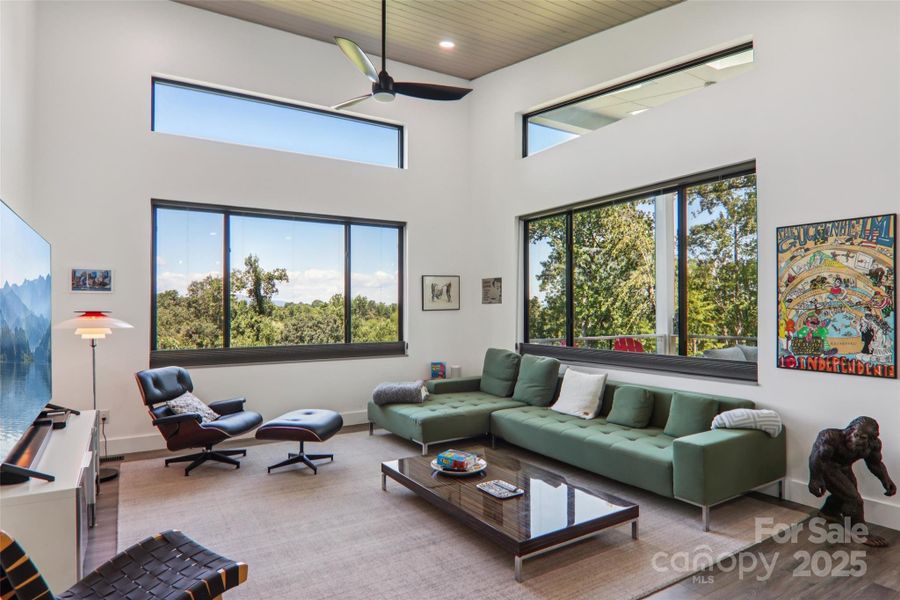 Furnished interior view inside a new home in , Hendersonville (Image 11).
