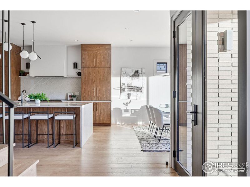 Warm and Inviting Entry