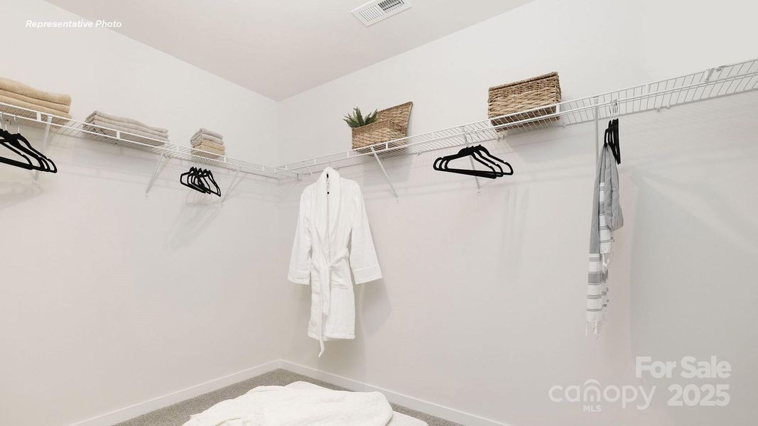 Furnished interior view inside a new home in The Hamptons at Hickory, Hickory (Image 7).