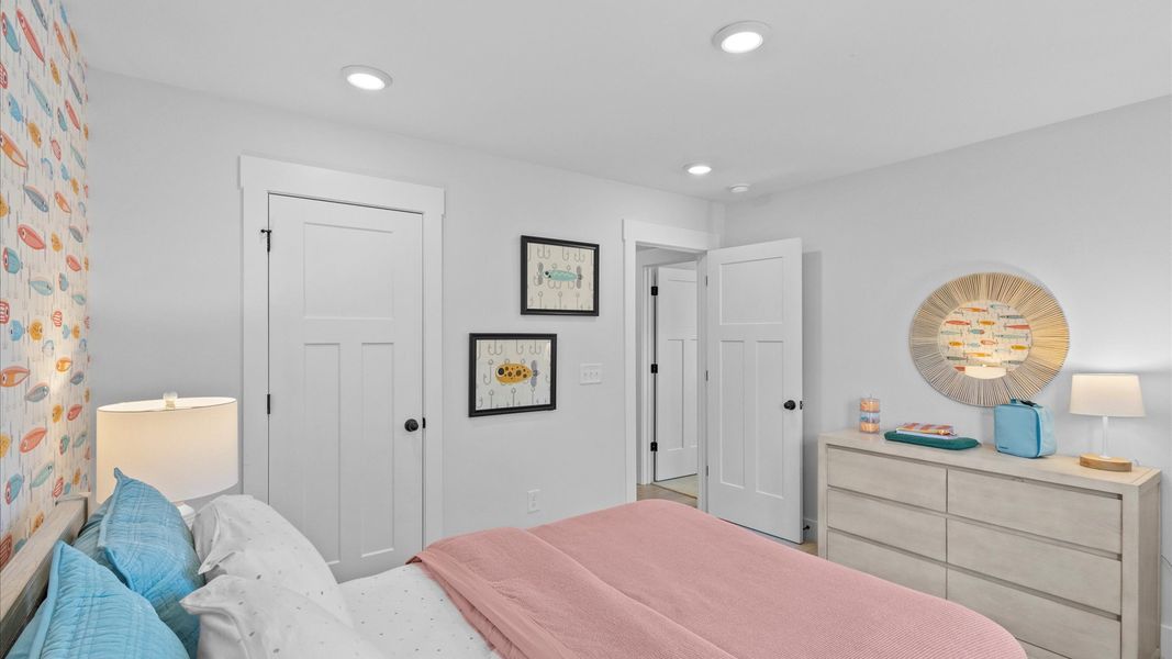 Representative furnished interior of a home built from the Stonefield by DRB Homes in Wells Crossing, Seneca (Image 38).