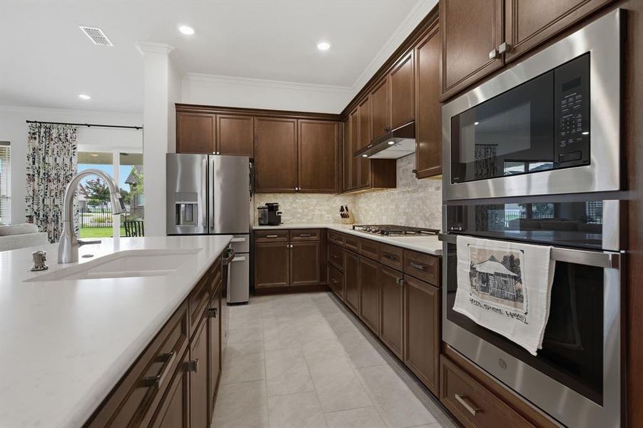 Furnished interior view inside a new home in , Denton (Image 10).