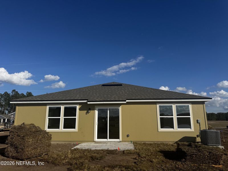 Exterior details and patio area of a home in The Arbors, Jacksonville (Image 3).