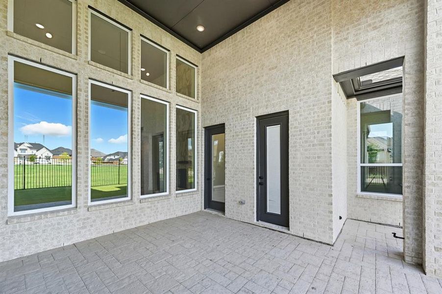 View of patio featuring a residential view View of patio featuring a residential view