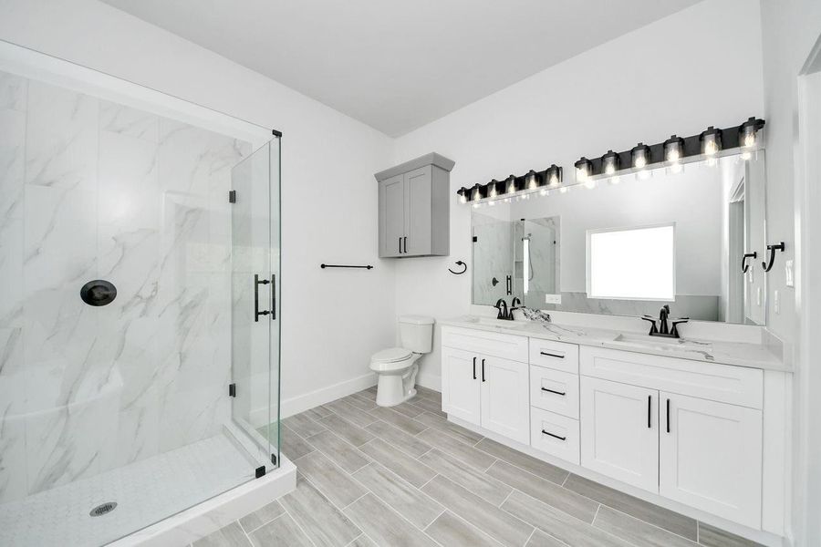 Furnished interior view inside a new home in , Houston (Image 6).