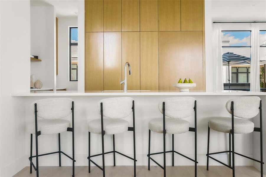 Furnished interior view inside a new home in , Dallas (Image 9).