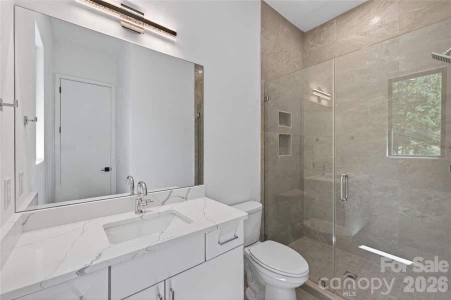 Furnished interior view inside a new home in , Norwood (Image 12).