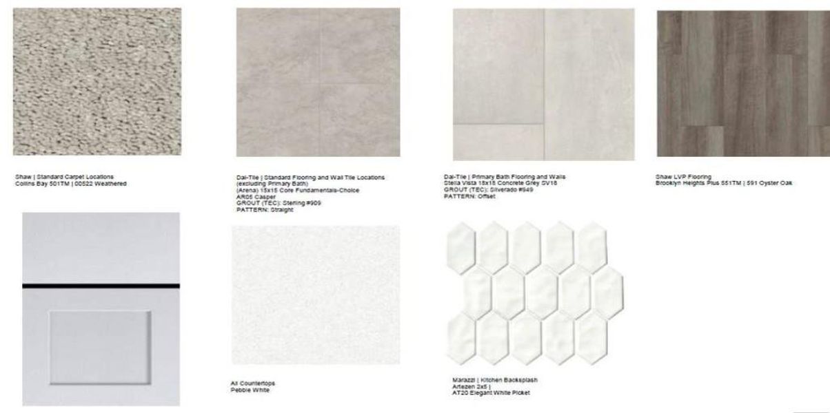 Under Construction - Design Selections Subject to Change Under Construction - Design Selections Subject to Change