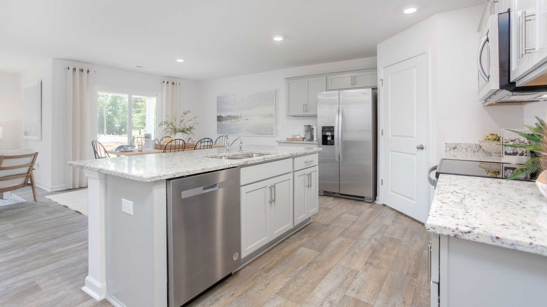 Furnished interior view inside a new home in English Farm, Archdale (Image 4).