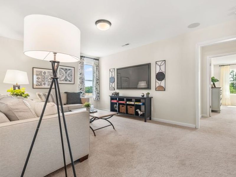 Representative furnished interior of a home built from the Somerset by True Homes in Swaim Meadows, Winston-Salem (Image 12).