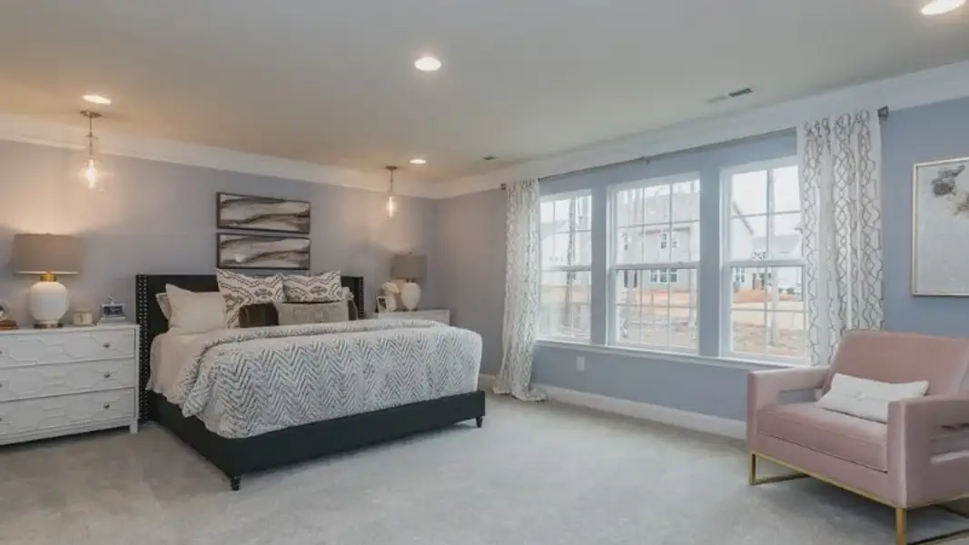 Representative furnished interior of a home built from the Devon by DRB Homes in McBride, Indian Trail (Image 14).