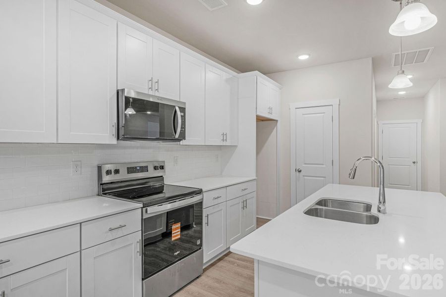 Furnished interior view inside a new home in , Monroe (Image 14).