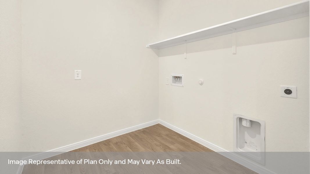 Representative unfurnished interior of a home built from the The Kendall by D.R. Horton in Paramount, Kyle (Image 25). Representative unfurnished interior of a home built from the The Kendall by D.R. Horton in Paramount, Kyle (Image 25).