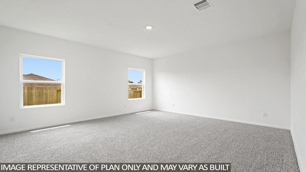Spacious, unfurnished interior of a new home in Grand Pines, Magnolia (Image 20).