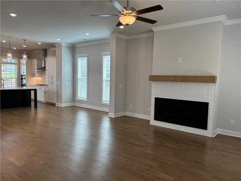 Spacious, unfurnished interior of a new home in Brackley Single Family, Cumming (Image 58).