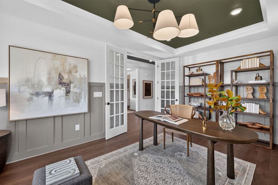Representative furnished interior of a home built from the Newlyn by Pulte Homes in Windsor Court, Fayetteville (Image 13).