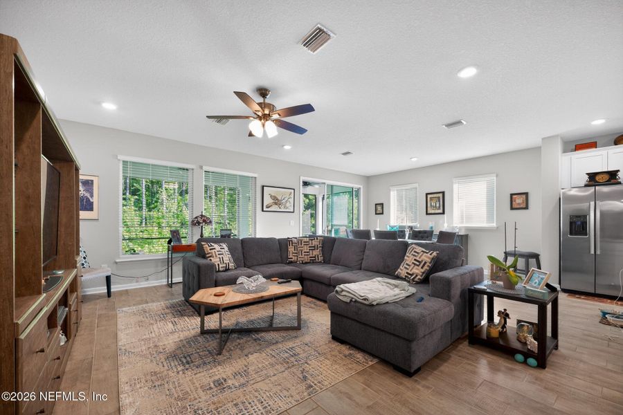 Furnished interior view inside a new home in , Yulee (Image 7).