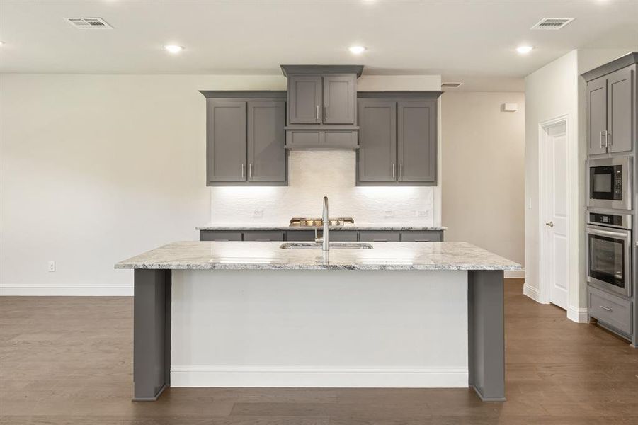 Furnished interior view inside a new home in Liberty, Melissa (Image 9). Furnished interior view inside a new home in Liberty, Melissa (Image 9).