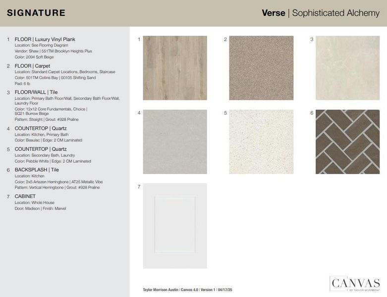 Interior Design Selections: home under construction. Design selections subject to change. Interior Design Selections: home under construction. Design selections subject to change.