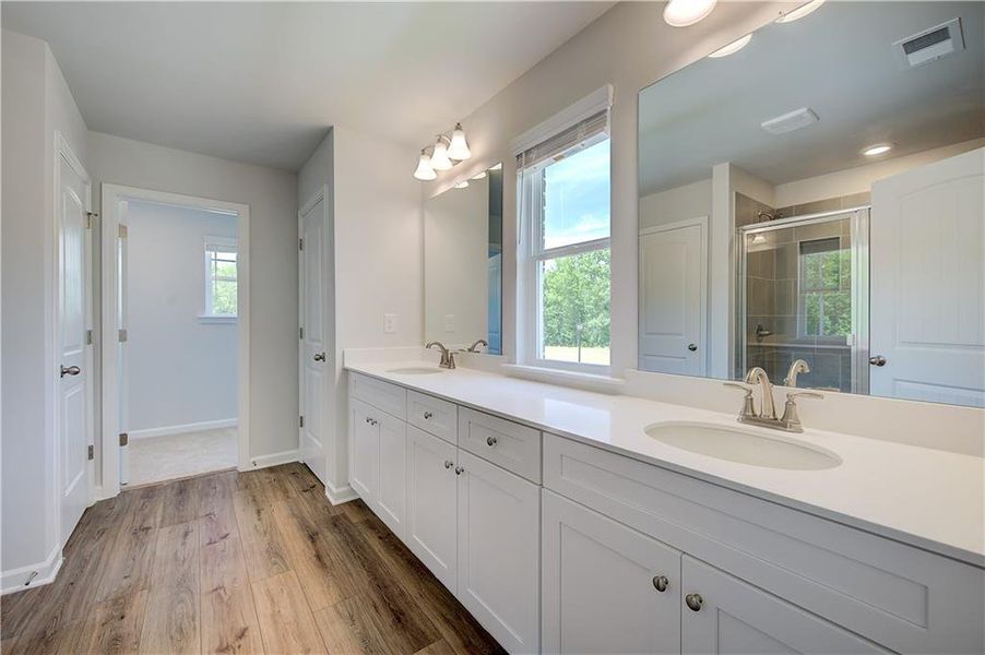 Furnished interior view inside a new home in Bowers Farm, McDonough (Image 6).