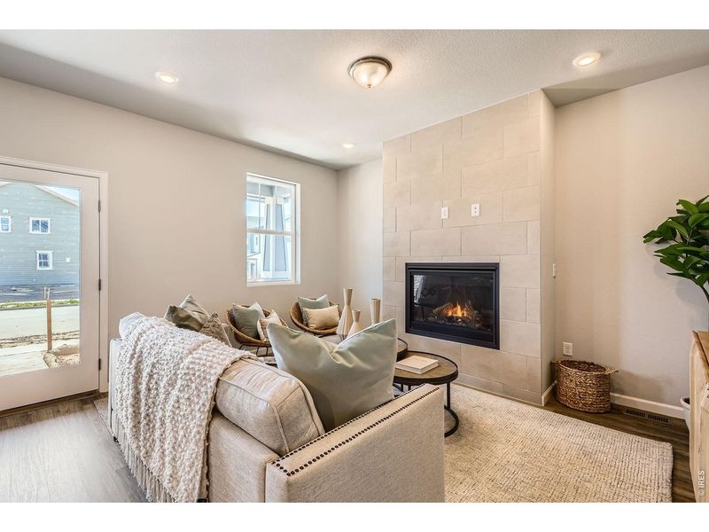 Furnished interior view inside a new home in Waterfield, Fort Collins (Image 18).