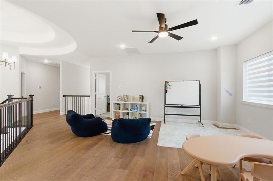 Furnished interior view inside a new home in , Copper Canyon (Image 7).