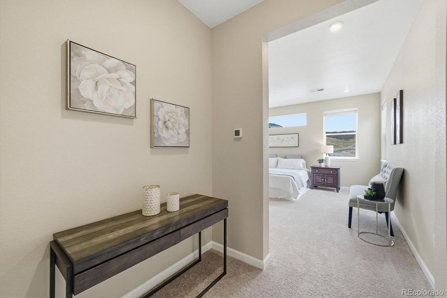 Entrance into the Primary Bedroom.