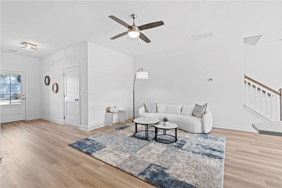 Furnished interior view inside a new home in , Ball Ground (Image 3).