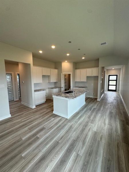 Furnished interior view inside a new home in Emberly, Beasley (Image 4).