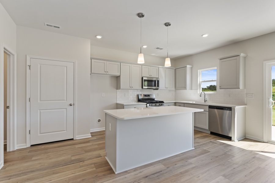 Furnished interior view inside a new home in Richmond Hill, Inman (Image 12). Furnished interior view inside a new home in Richmond Hill, Inman (Image 12).
