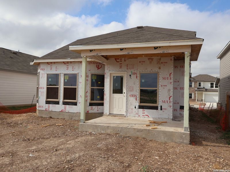 In-progress construction of a new home in Meadows at Clear Springs, New Braunfels, TX (Image 24).