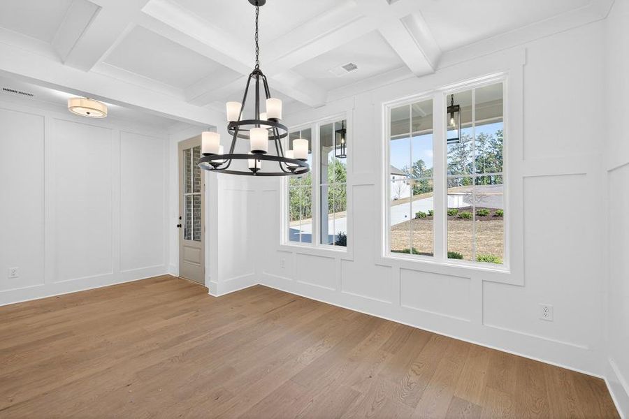 Spacious, unfurnished interior of a new home in , Marietta (Image 23).