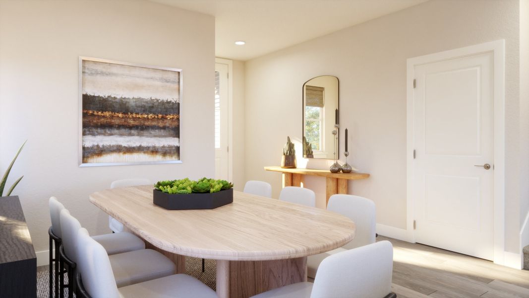 Representative furnished interior of a home built from the 3 by Trumark Homes in Trumark Homes at Tanterra, Parker (Image 13).