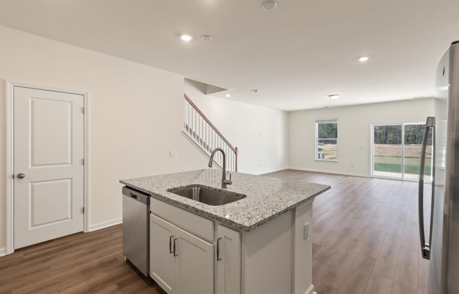 Furnished interior view inside a new home in The Landings at Montague, Goose Creek (Image 13).