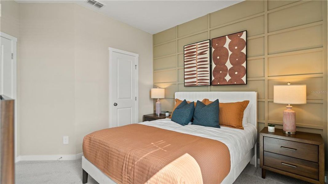 Furnished interior view inside a new home in , Clermont (Image 17).